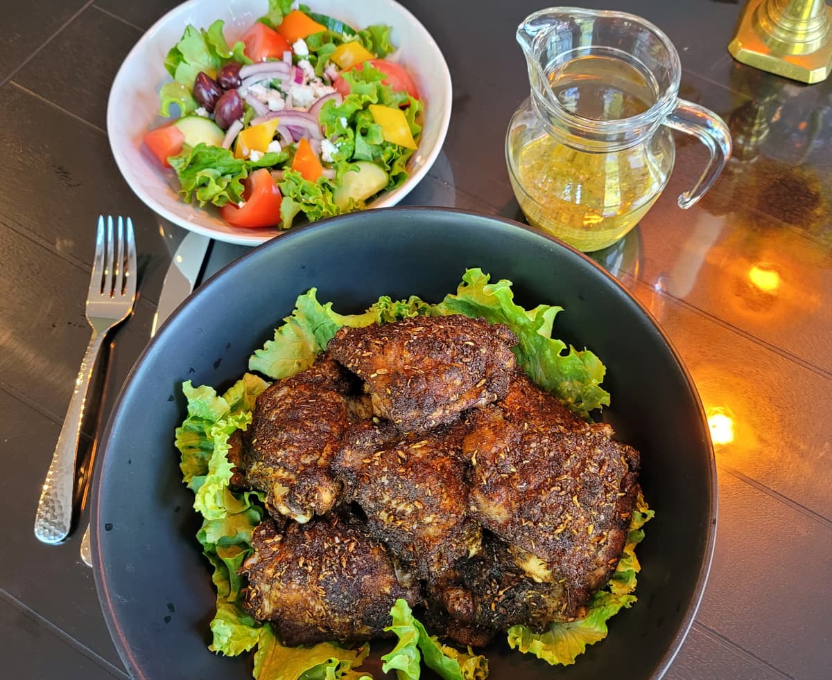 Почернённая курица — яркая, острая и невероятно вкусная! preparation step 1