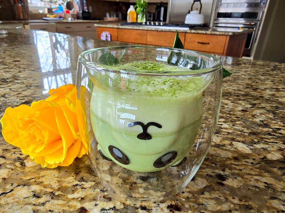 Latte Matcha z Blenderem (抹茶綠茶拿鐵)