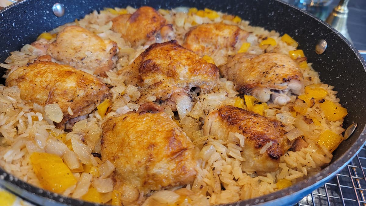 鸡肉炖饭 preparation step 1