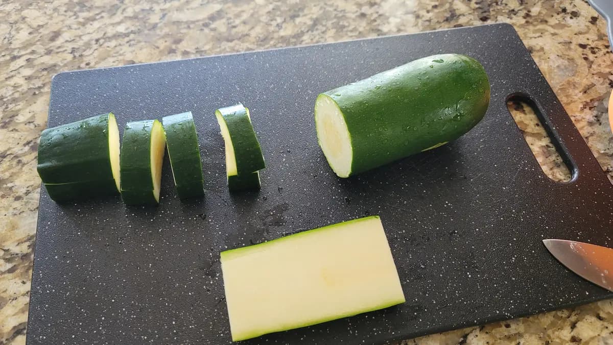 Knuspriger Zucchini
