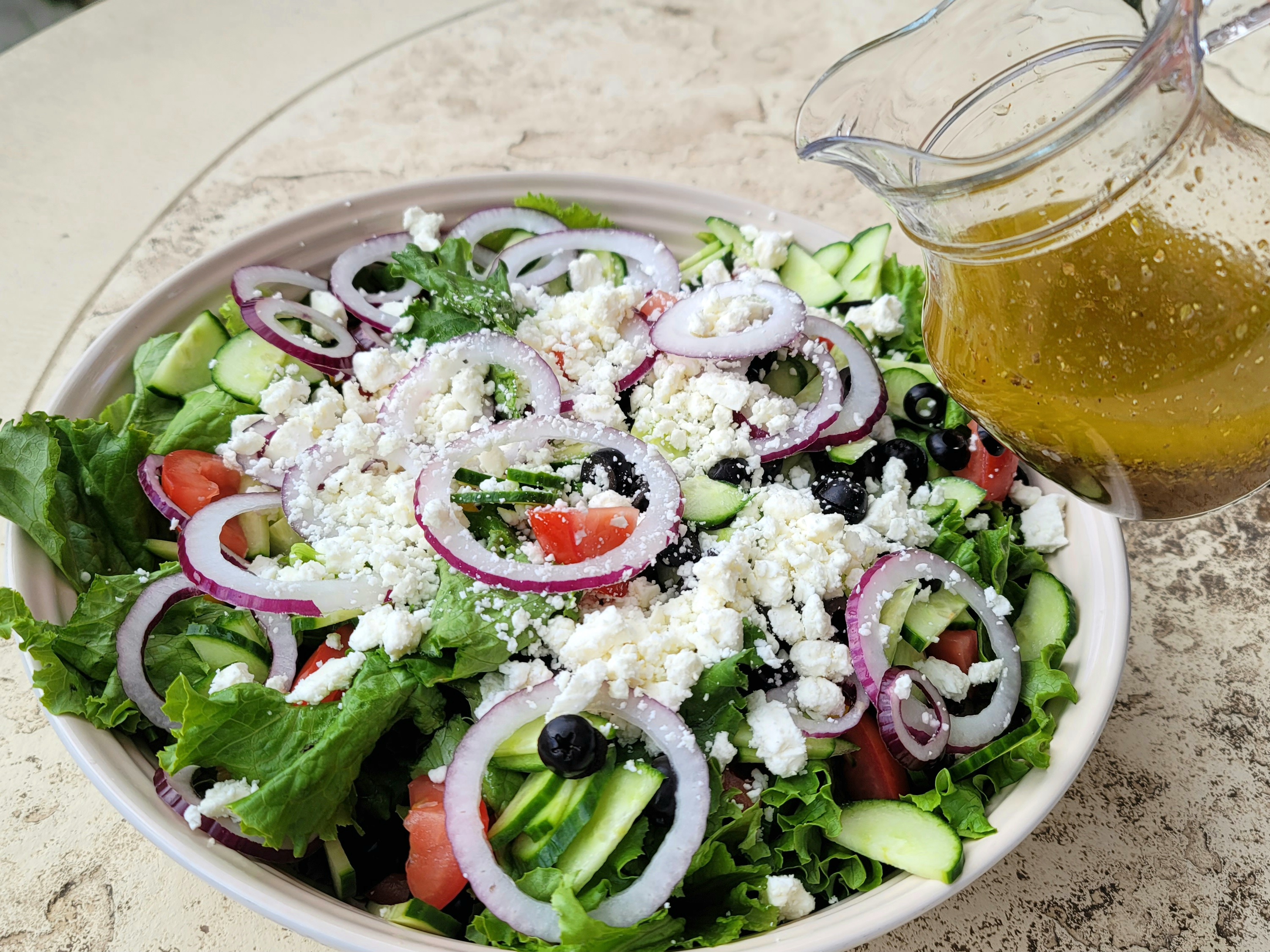 Griechisches Salatdressing