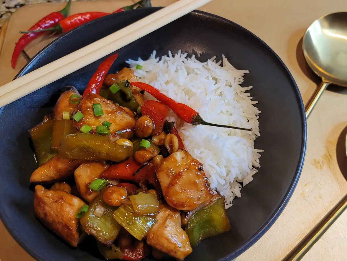 Gà Kung Pao preparation step 1