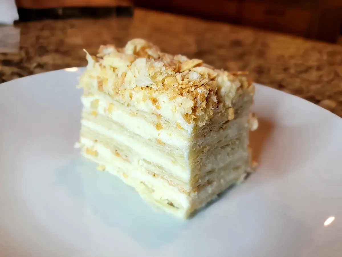 Napoleon Torte preparation step 1