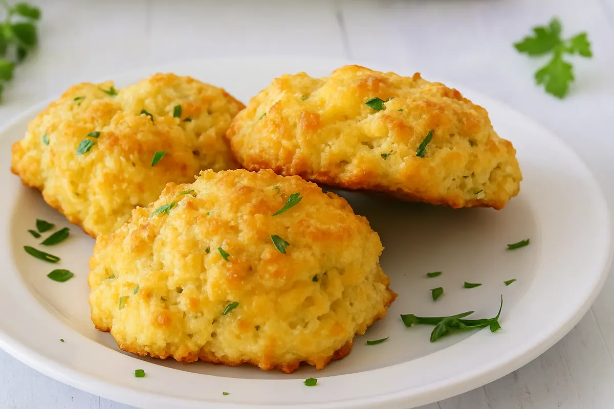 Perfect Cheddar “Bay” Drop Biscuits (Soft, Moist & Balanced)