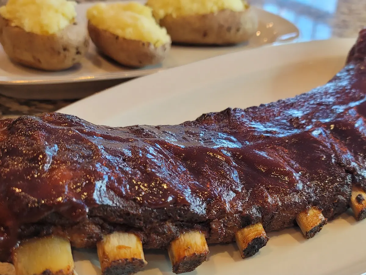 नरम और मुलायम पोर्क रिब्स preparation step 1