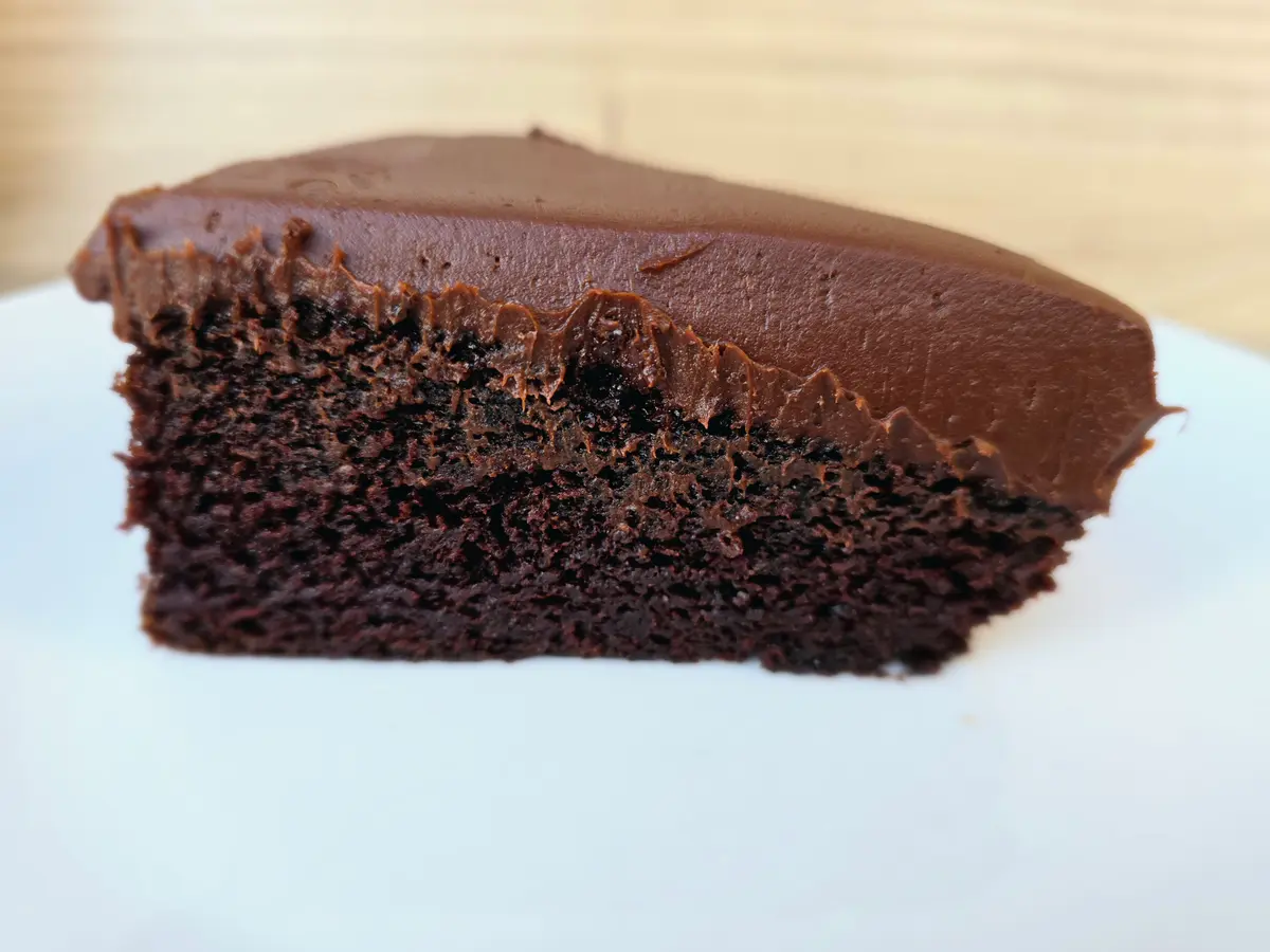 The Best Chocolate Cake with Unbelievable Sour Cream Frosting