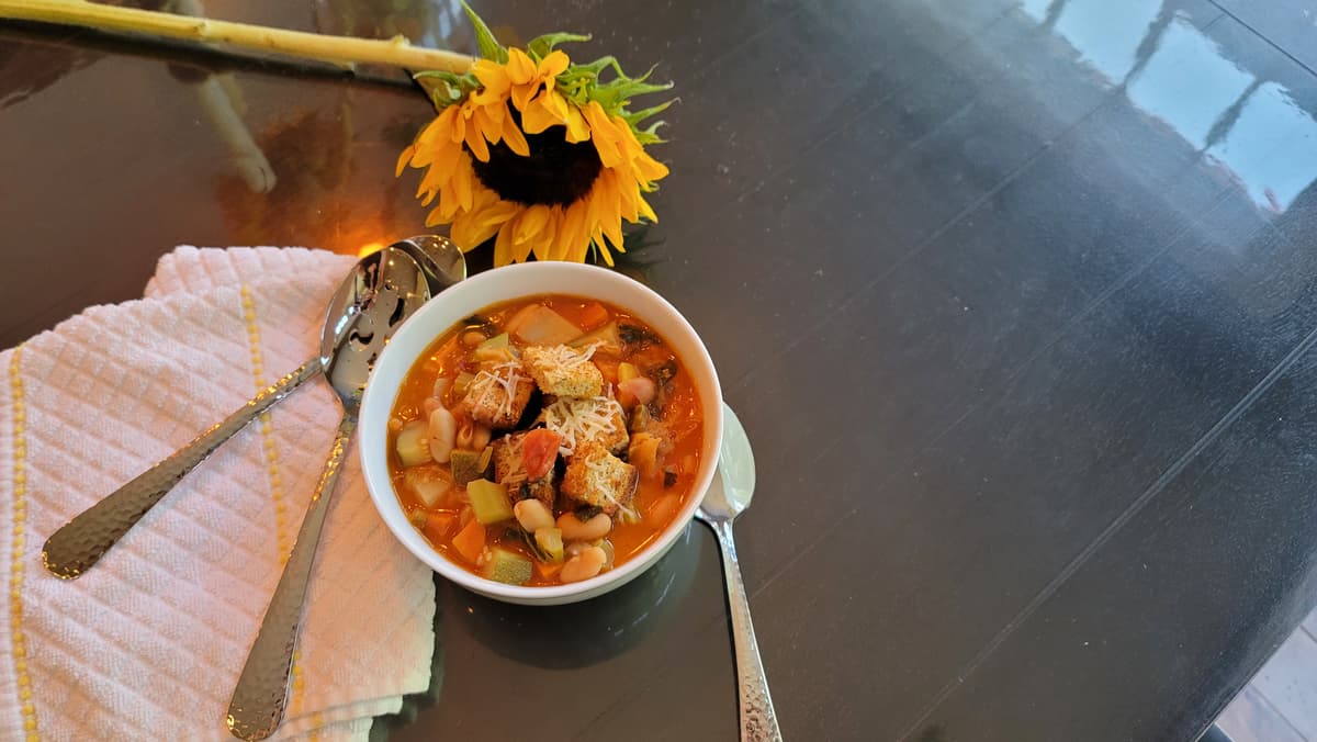 Soupe toscane aux légumes