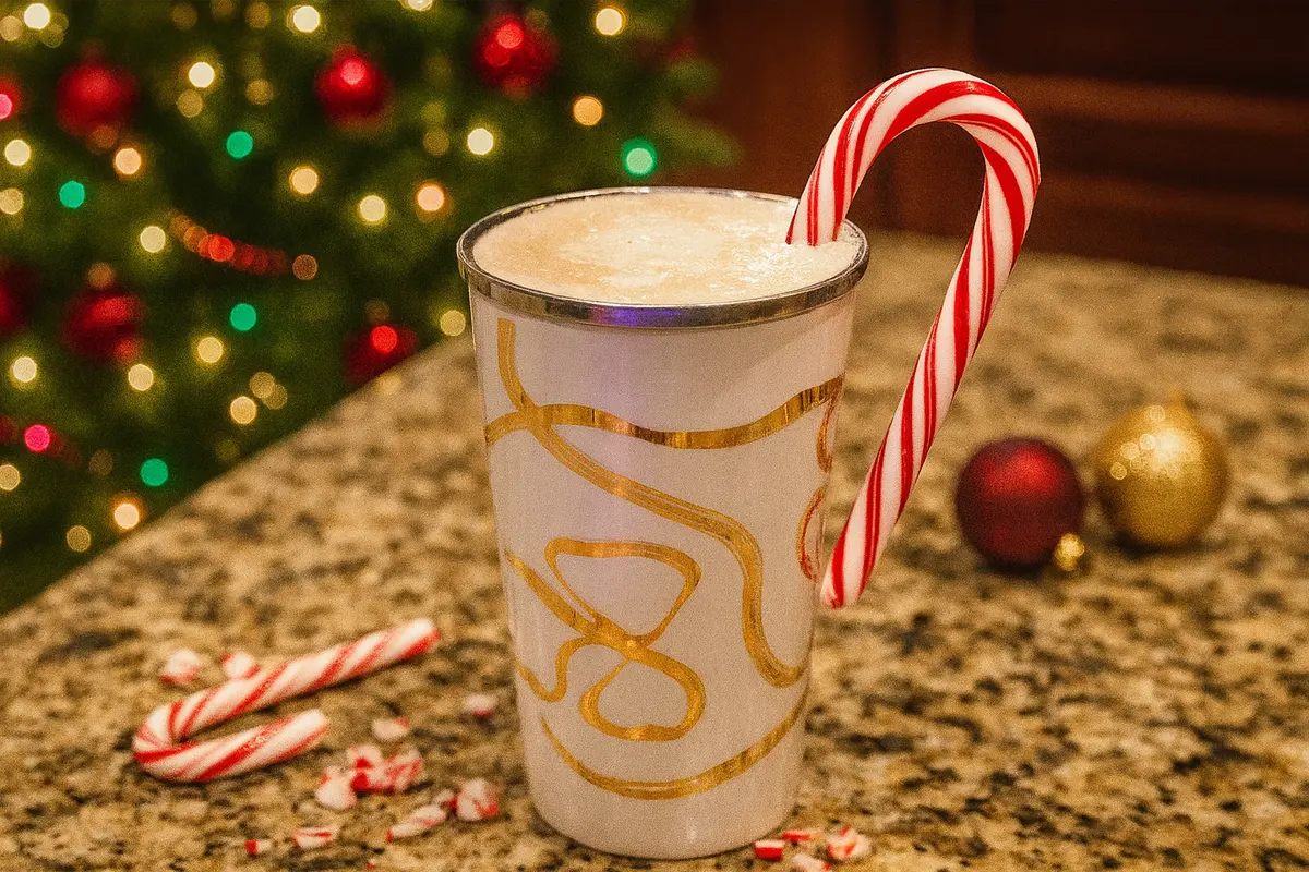 Café-Quality White Chocolate Peppermint Mocha