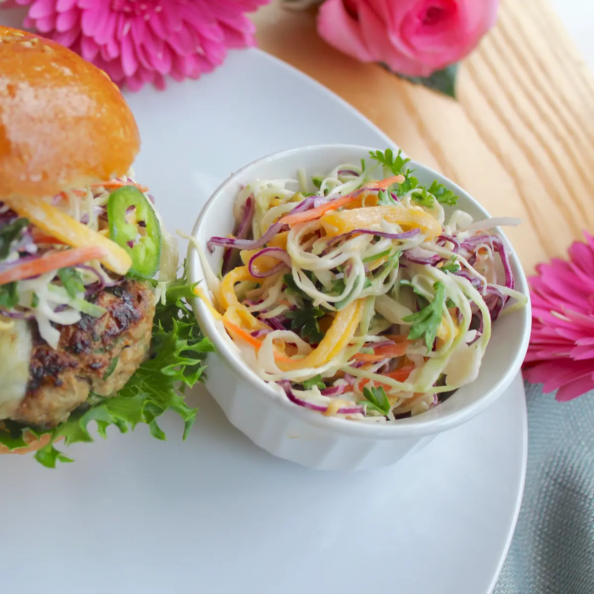 Creamy Coleslaw – The Perfect Crunchy, Creamy Side Dish!