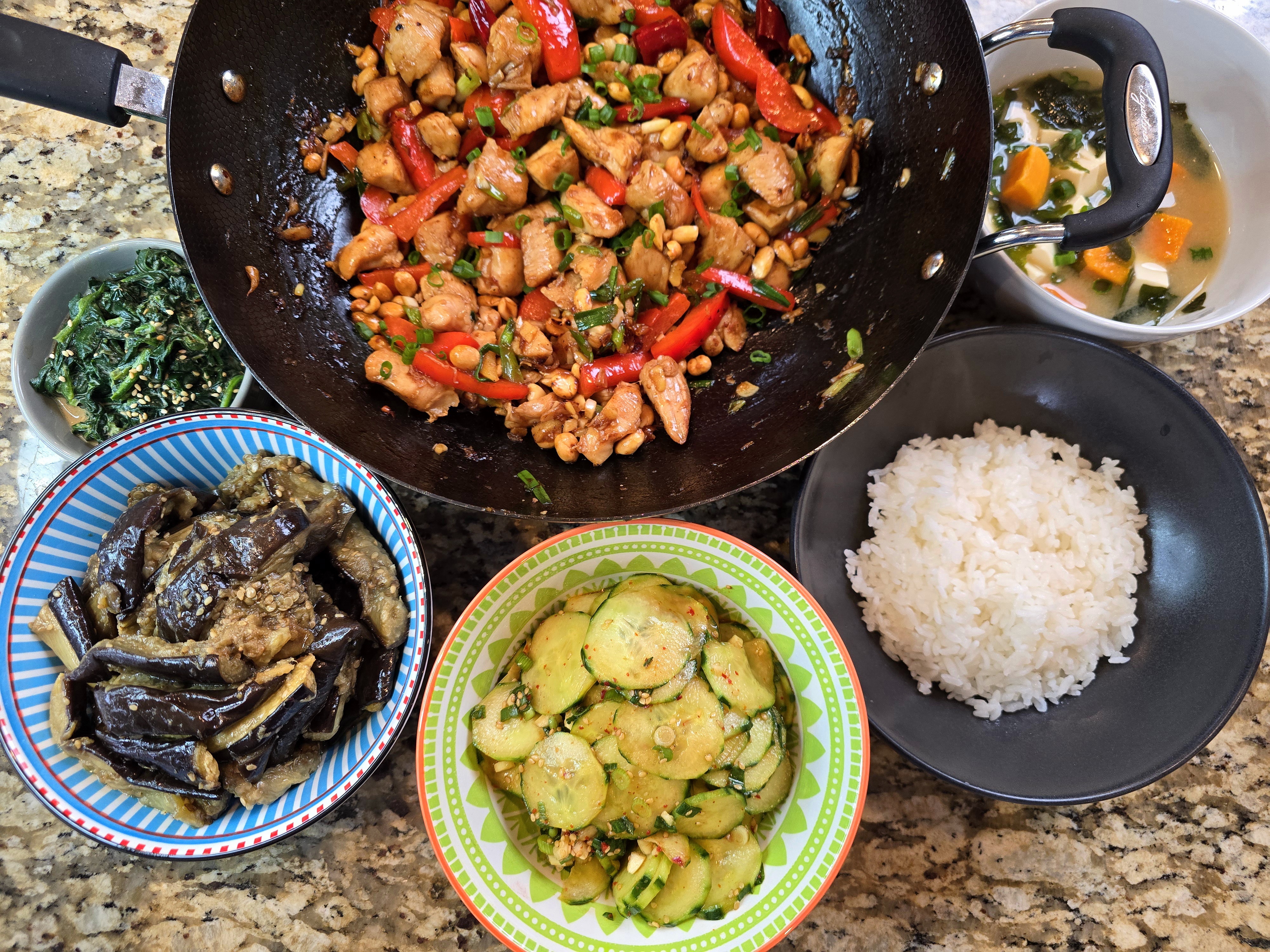 Ingwer-Soja-Marinierte Aubergine (Koreanisch inspiriertes Banchan)