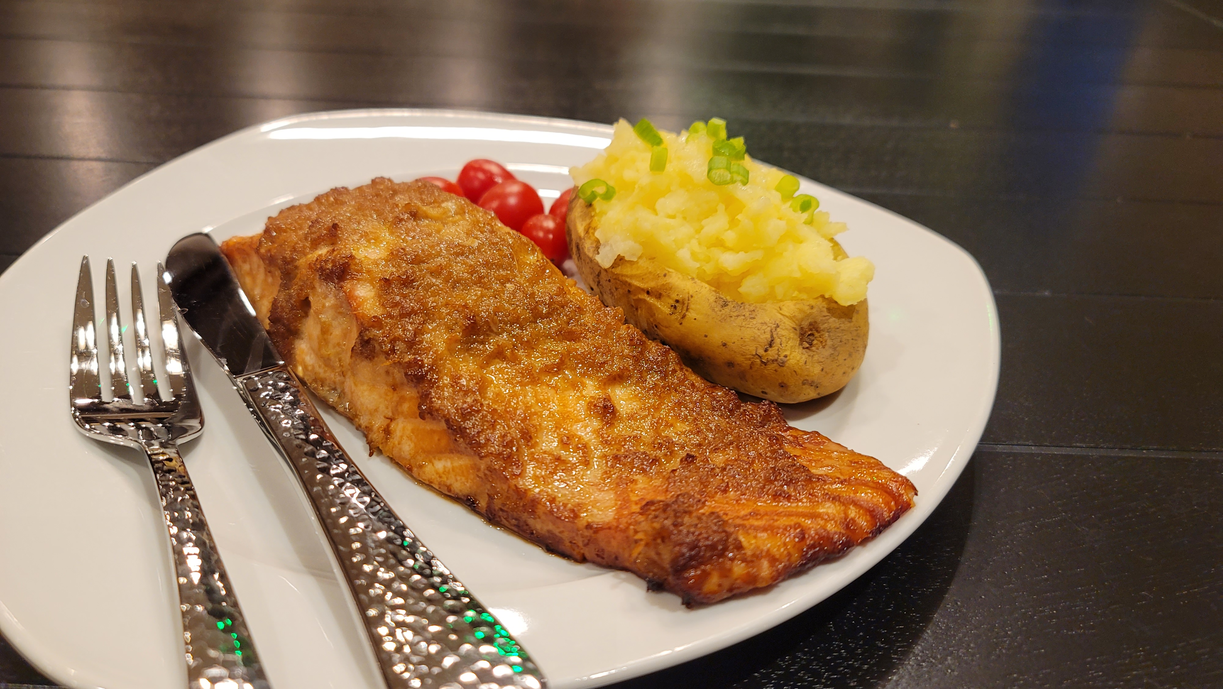 Salmone allo Zenzero e Salsa di Soia