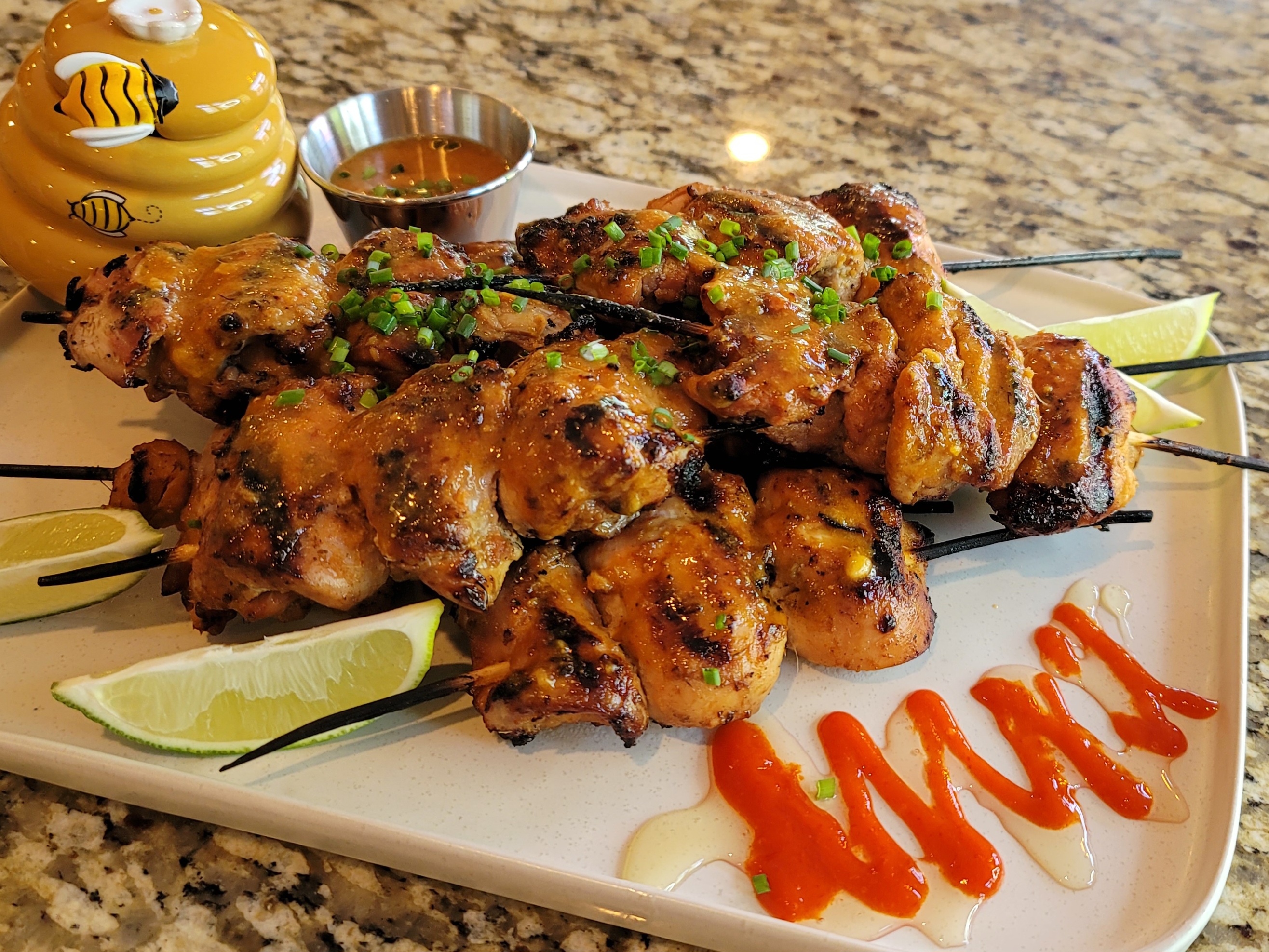 ไก่ซอสศรีราชาน้ำผึ้งมะนาว preparation step 1