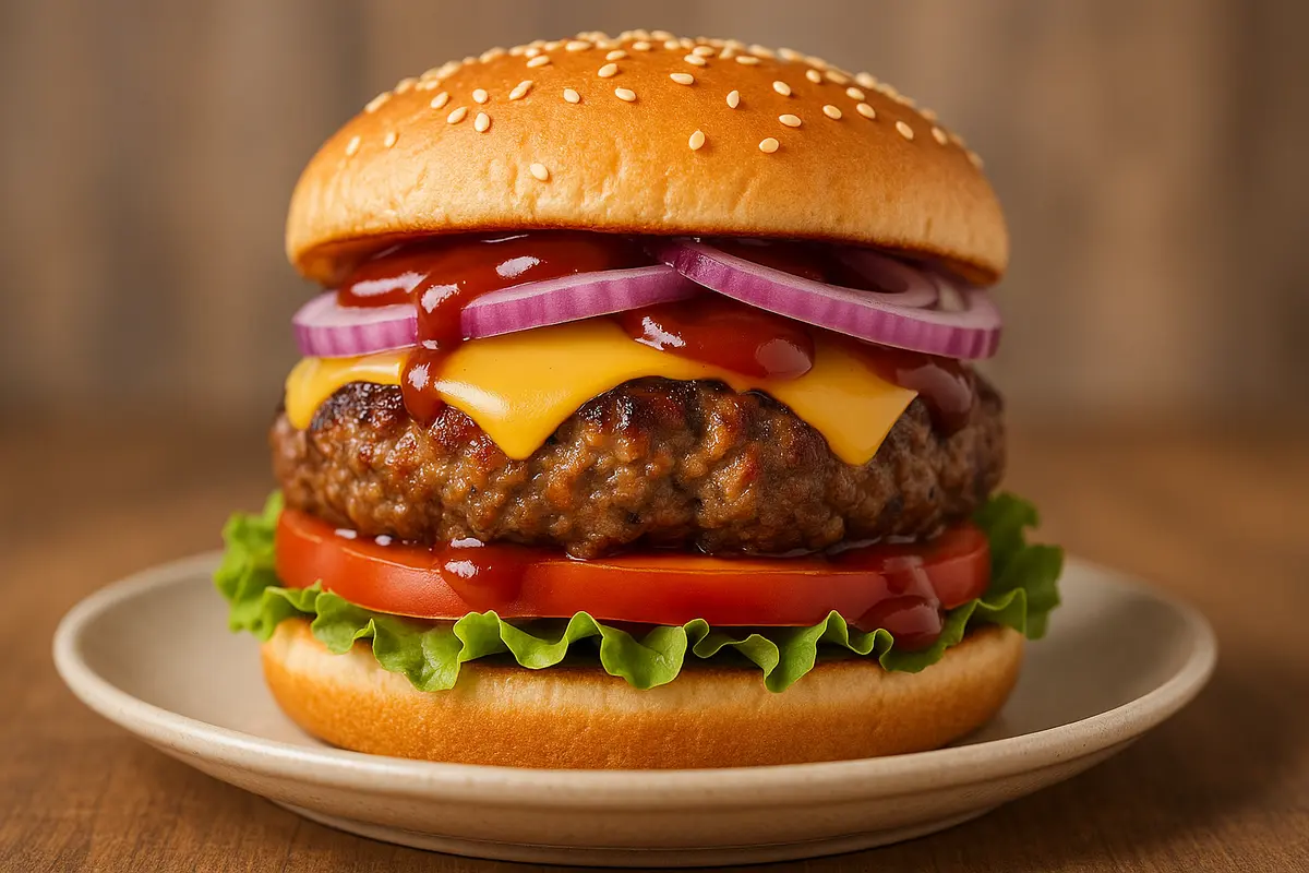 The Juiciest Meatloaf Burger Ever — Smoky, Saucy, and Completely Addictive