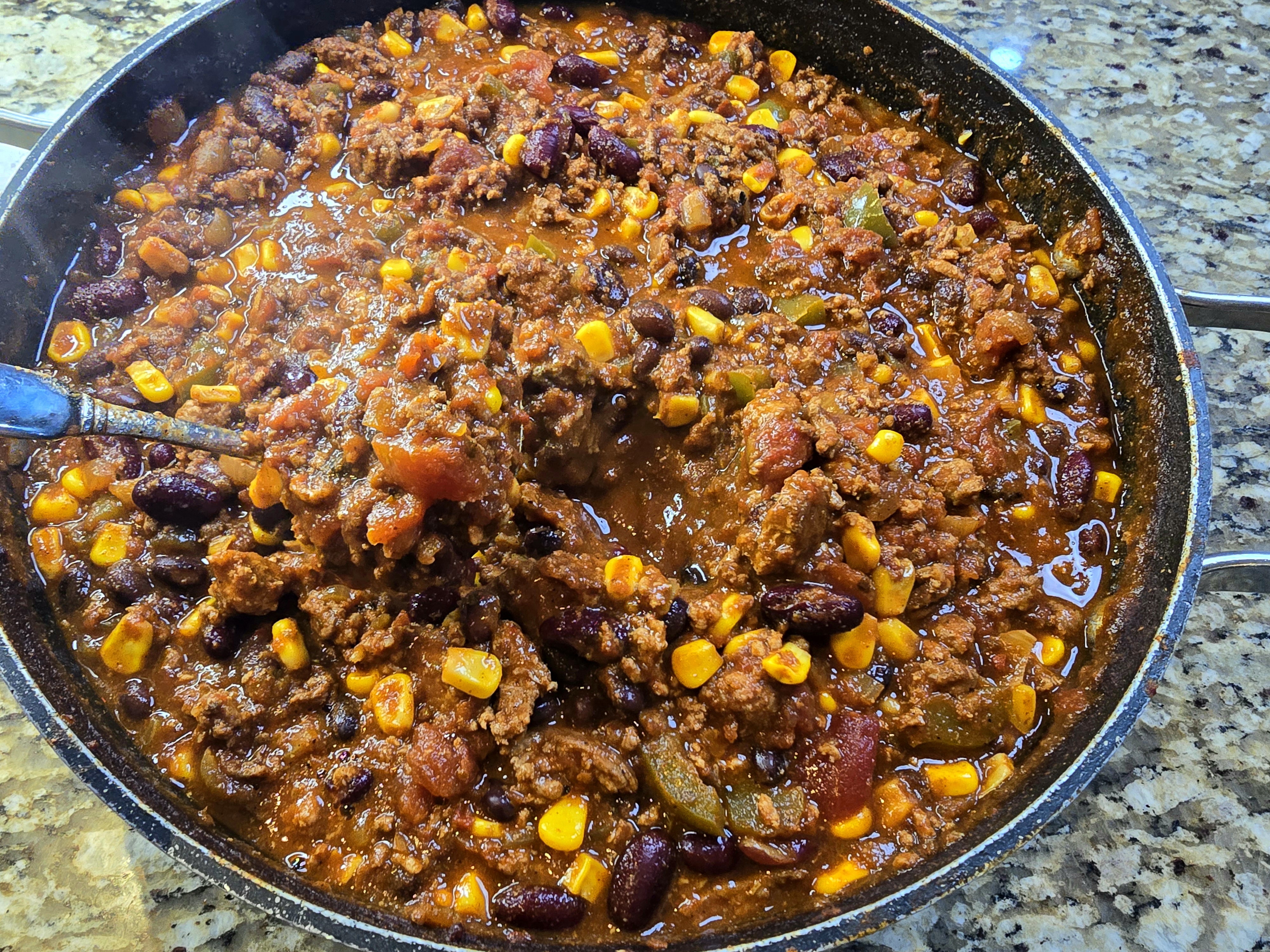 Лучший чили с индейкой preparation step 1