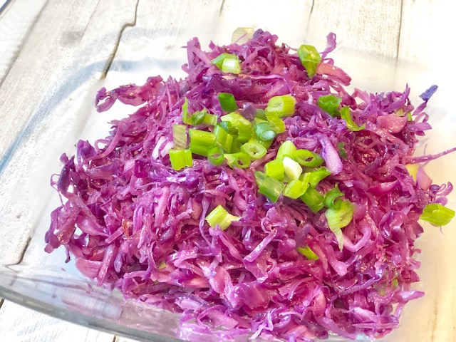Red Cabbage - the easiest side dish