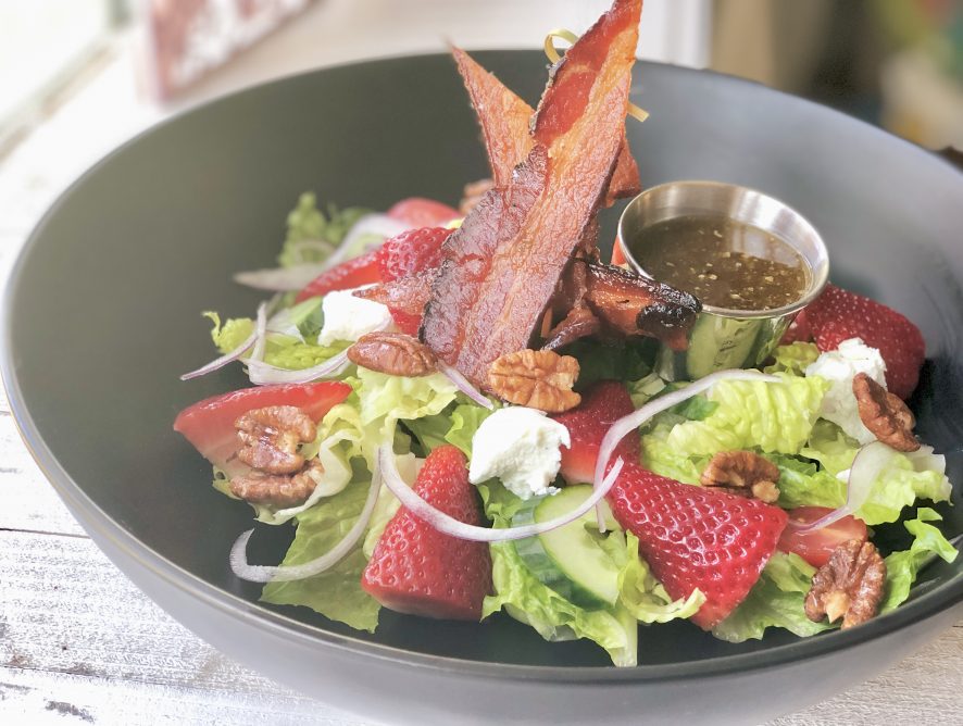 This is the best salad. Period. Strawberry Balsamic Salad