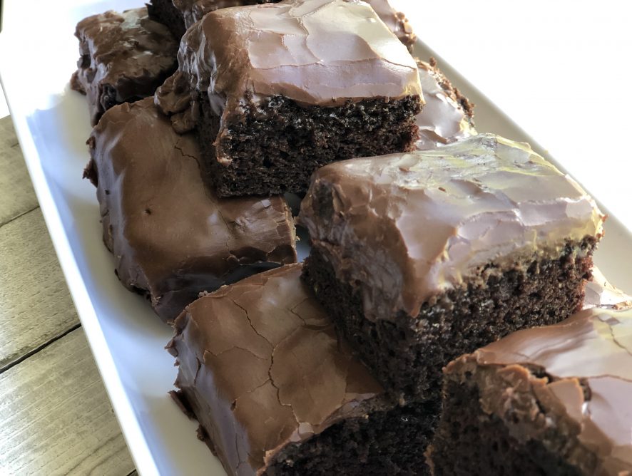 Velvety and Ultra Chocolatey Zucchini Brownies with Fudge Frosting