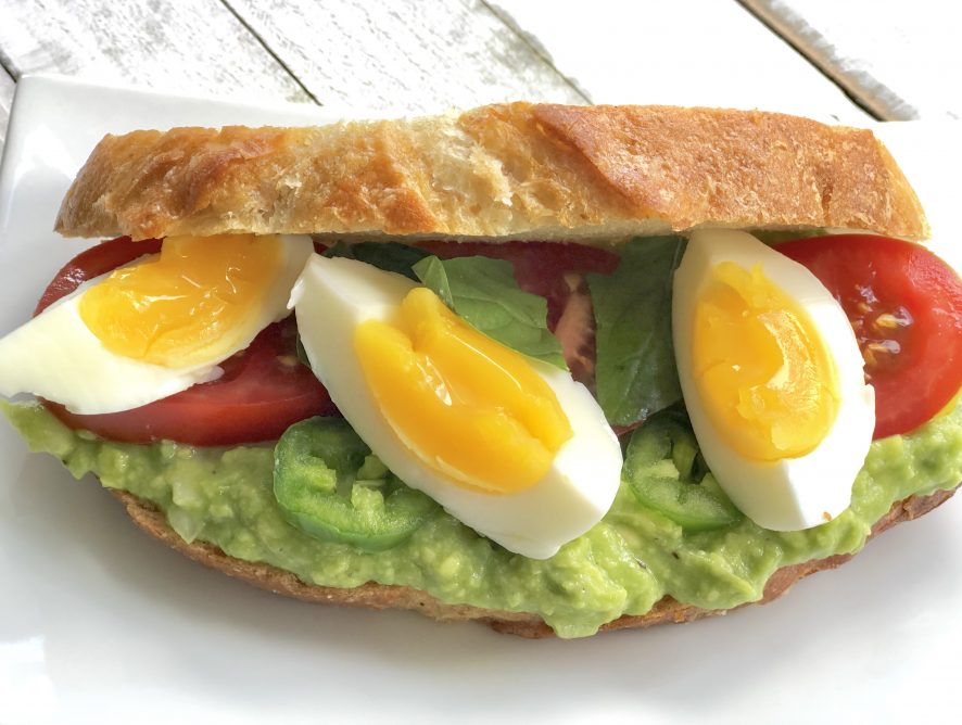 Creamy Bright and Fresh Avocado Sandwich - yet another way to cook with Avocados!