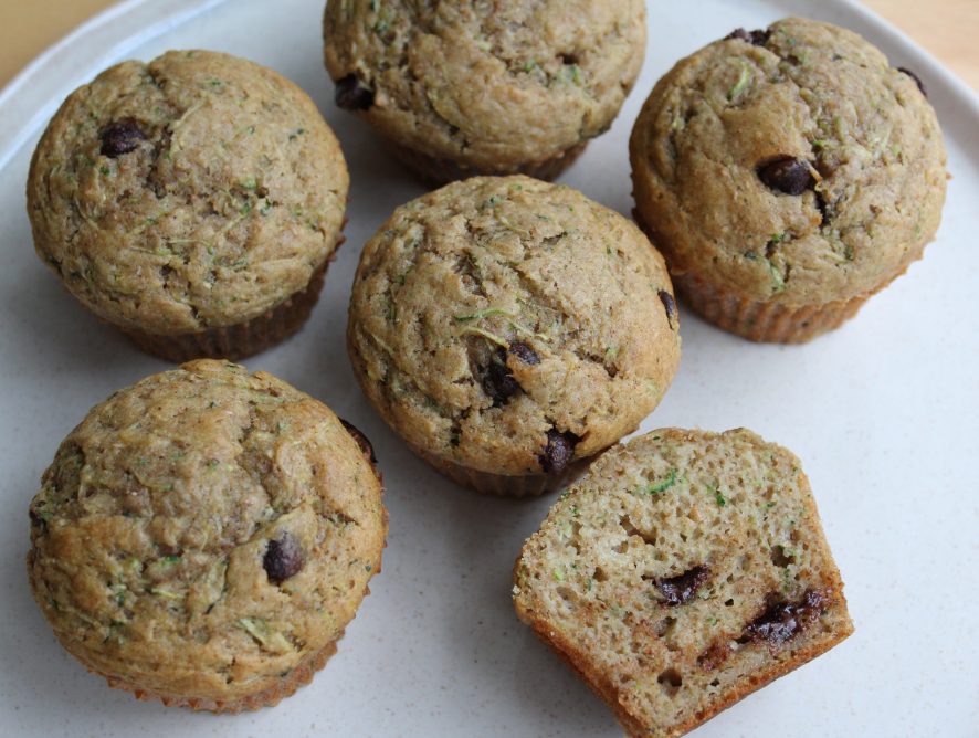 Wholesome, healthy, moist and delicious whole wheat zucchini muffins. As with most of my healthy baking recipes - simple one bowl preparation!