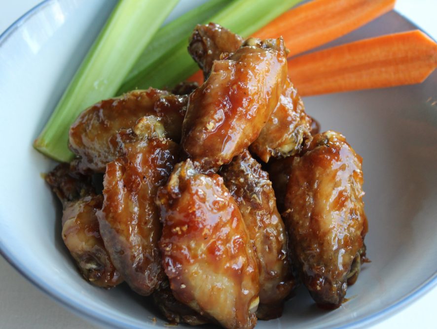 Delicious Oven Baked Honey Garlic Chicken Wings