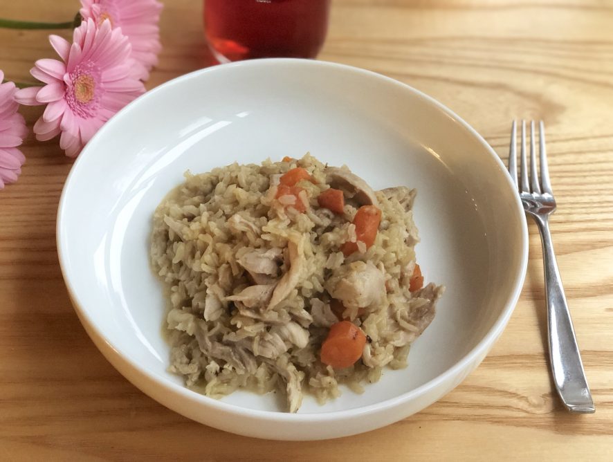 One-Pot Delicious Chicken and Brown Rice