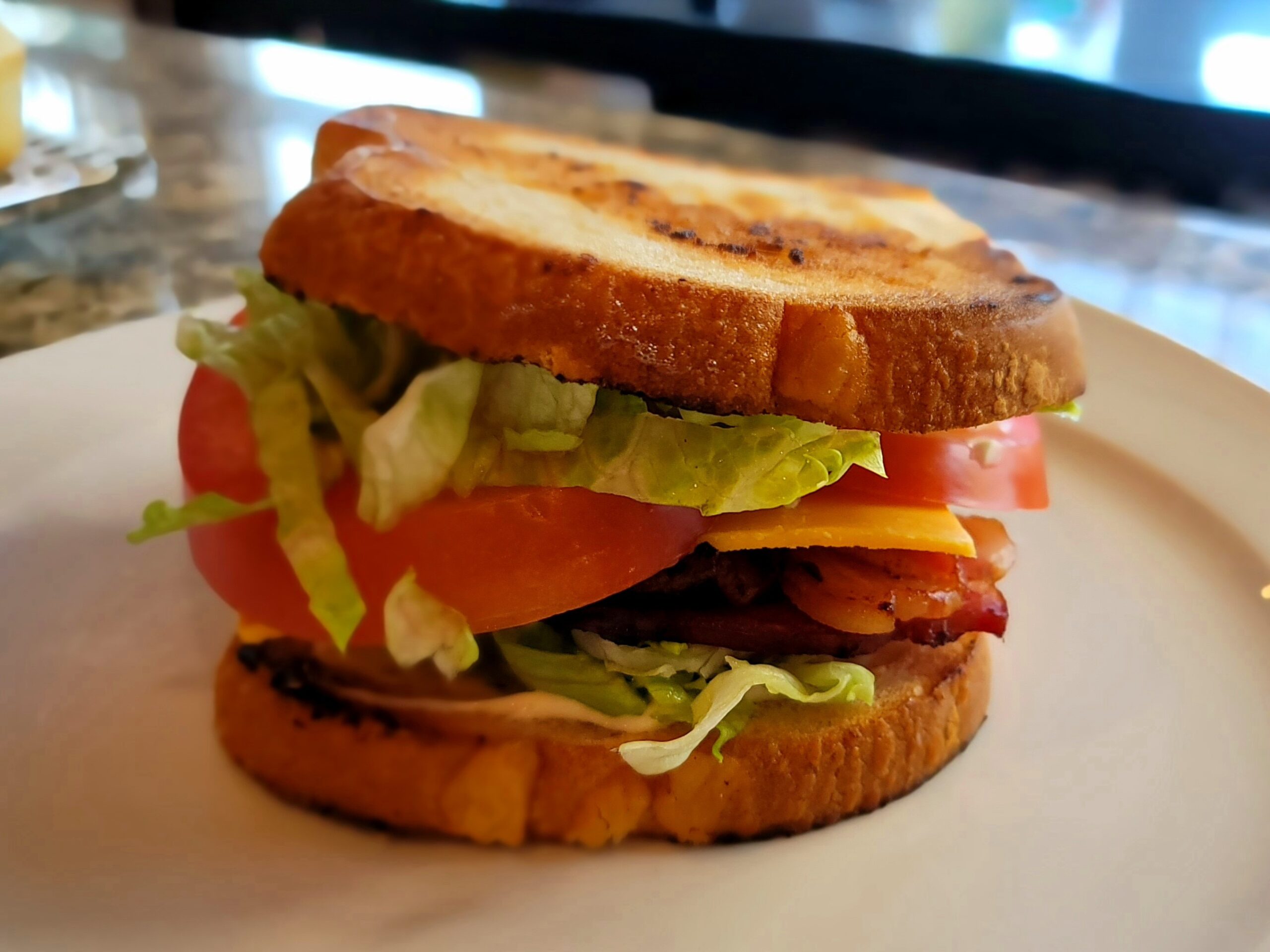 Classic BLT Sandwich with Cheddar