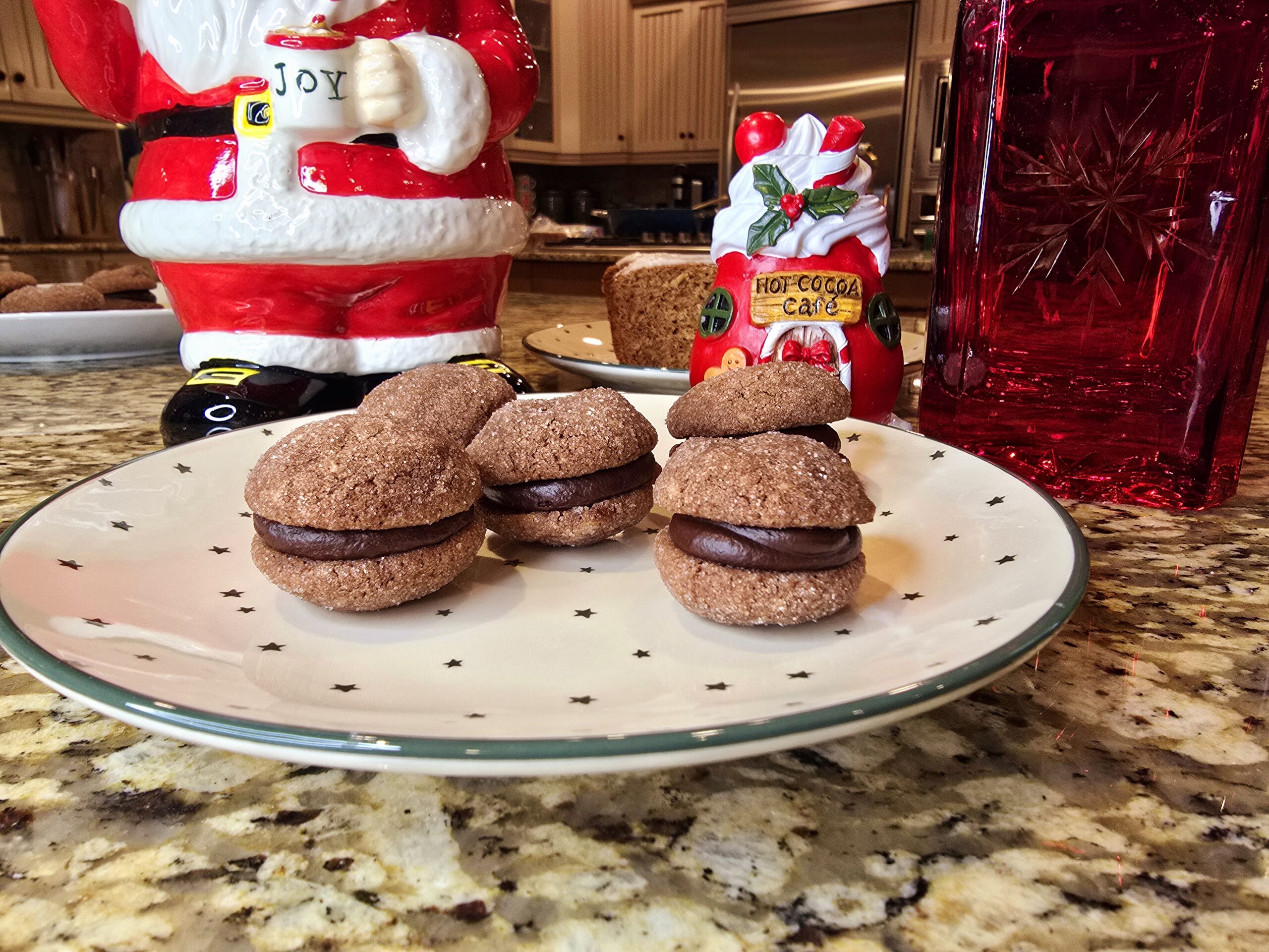 The Best Chocolate Sandwich Cookies: Italian Chocolate Baci di Dama