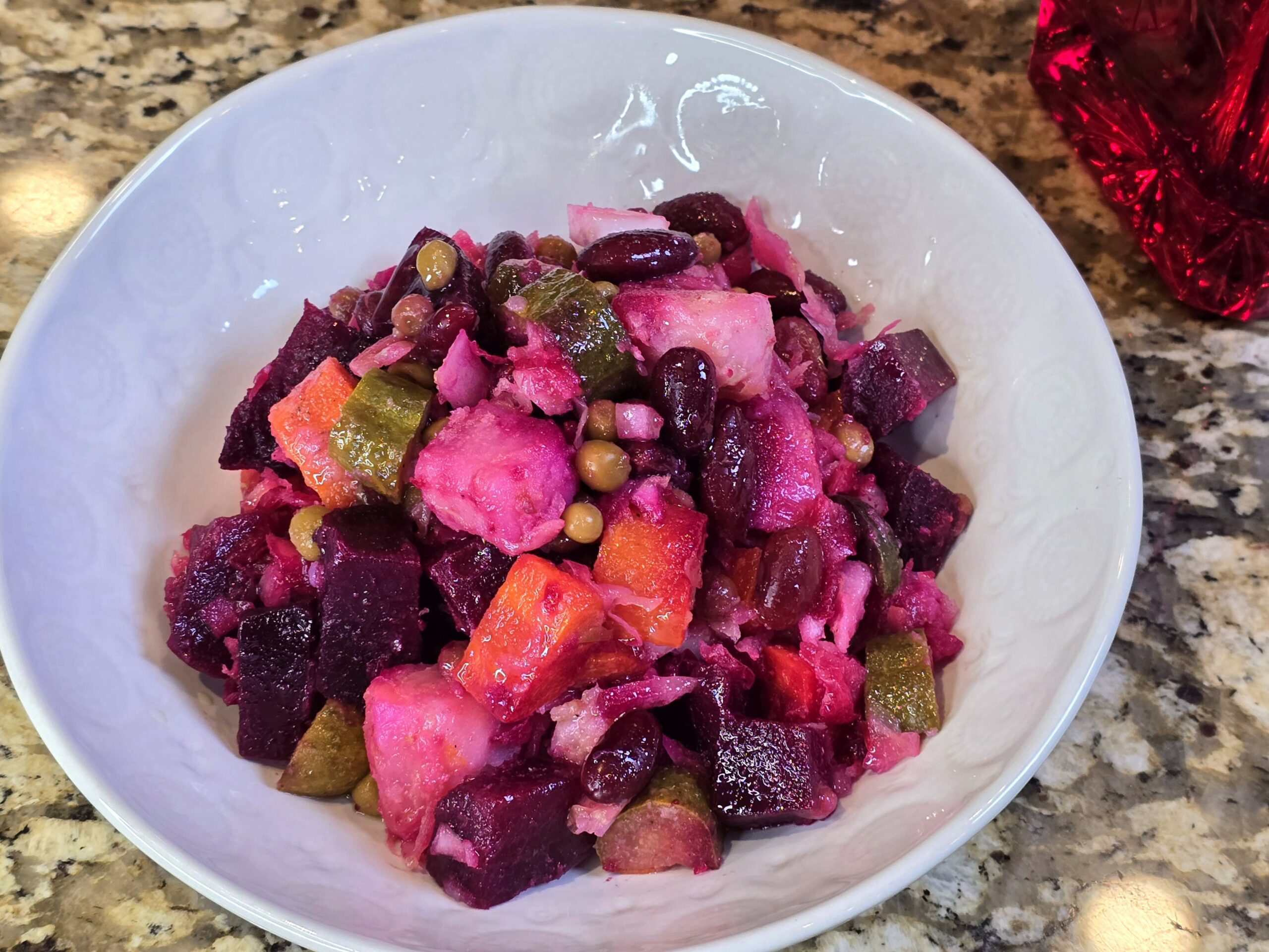 Russian Vinegret – A Vibrant Russian Beet Salad with a Modern Twist (Винегрет/Vinaigrette)